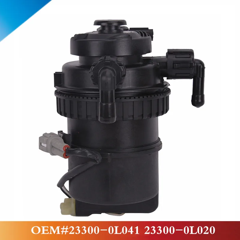 Fuel filter assy Diesel filter 23300-0L042 for 2012 2013 2014 HILUX,FORTUNER INNOVA/KIJANG 1KD 2KD