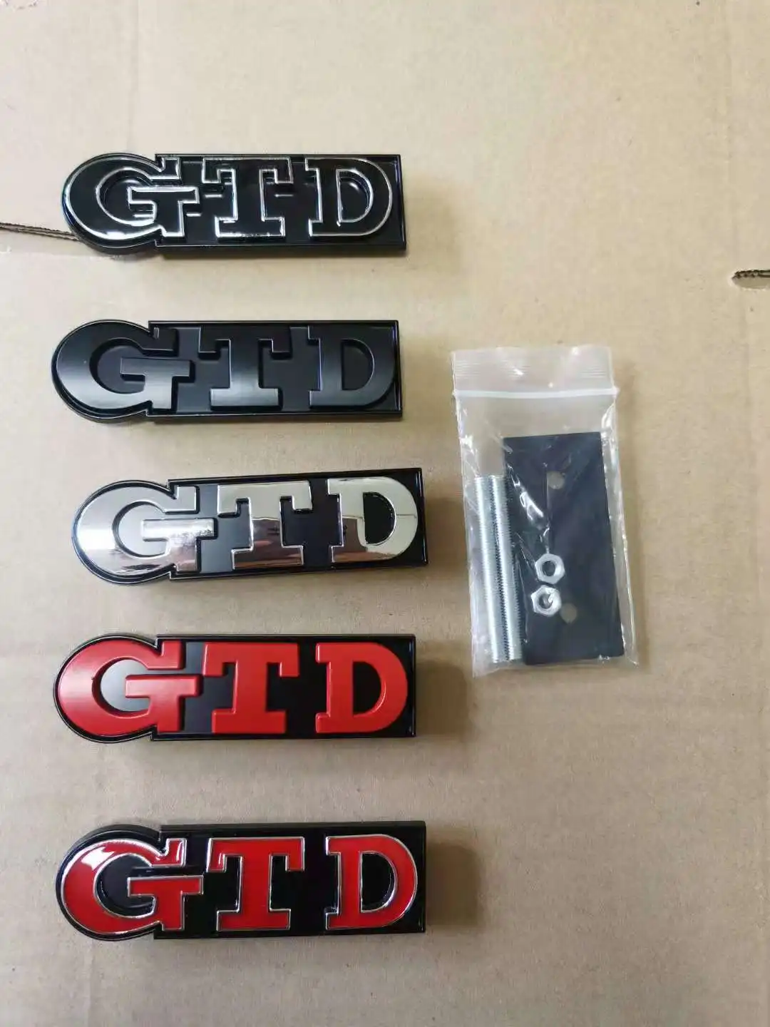 1X автомобильные 3D металлические наклейки GTD головки для VOLKSWAGEN Golf 2 4 5 6 7 8 R MK4 MK5 MK6 MK7
