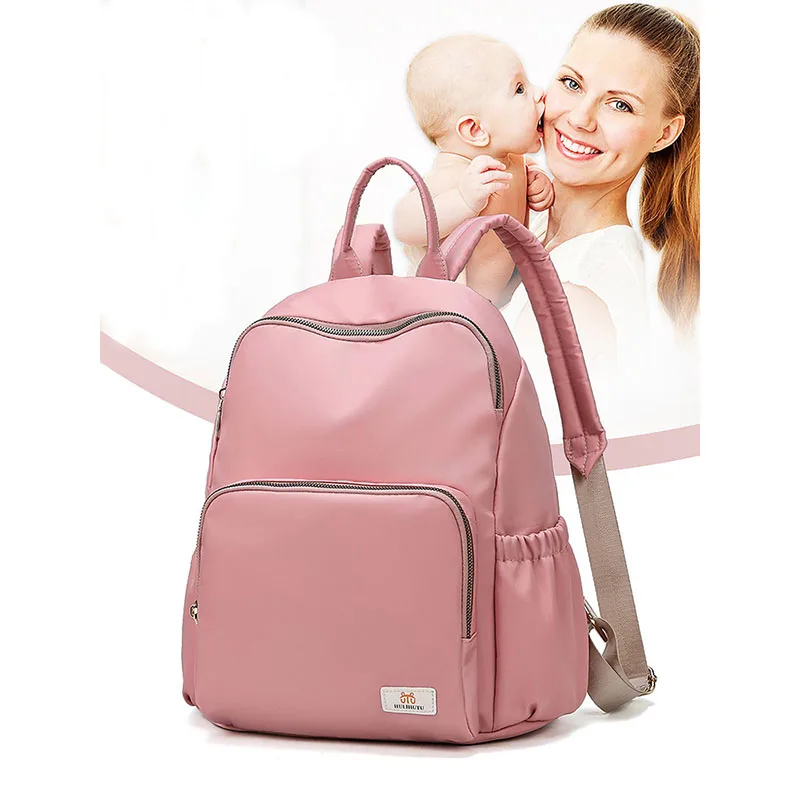 Fashion Oxford Cloth Canvas Backpack Female Mommy Backpacks Casual The Tide Wild Travel Solid Bag