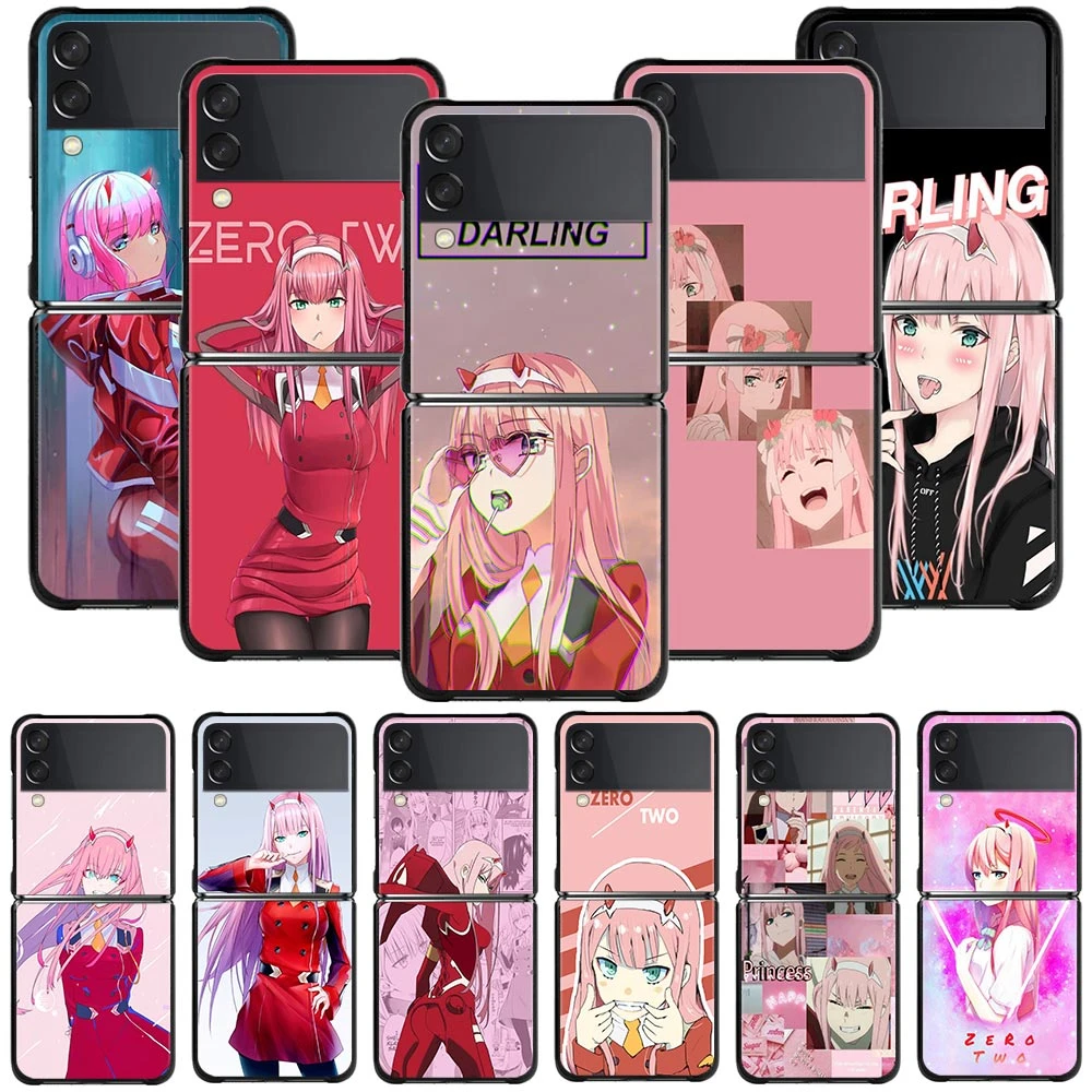 Anime Zero Two Gril Phone Case For Samsung Galaxy Z Flip3 5G z flip 3 Folding Cover Zflip3 5G ZF3 Shockproof Hard PC FundasProduct Feacture:*100% brand new high quality case.*Fashion design , prevents your phone fall down.*The Case is Easy to insert and remove.*Protect surface against abrasion and cover scratch marks & dust.*Express yourself by personalising your phone and making it stand out.*Perfect Design: Precise cutouts make full access to all ports cameras and buttons. Fit for Samsung z fl