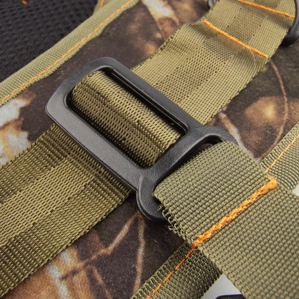 Pair Nylon Padded Shoulder Strap Replacement For Kayak Canoe Dry Bag Camo