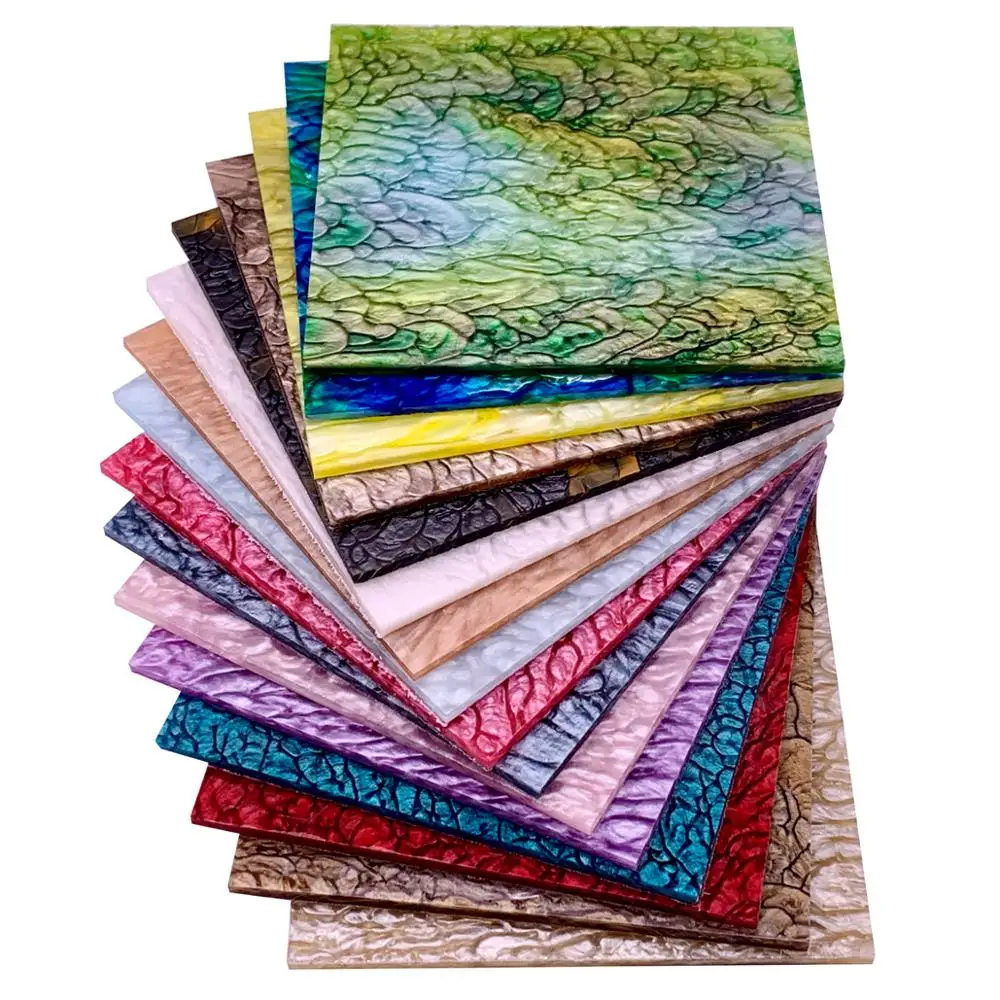 Акриловые (PMMA) перламутровые листы с узором питона 3 0 мм для ювелирных изделий