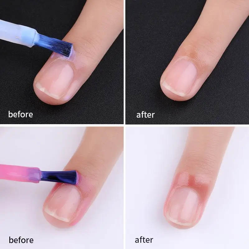 Nail Art Базовое покрытие лак для ногтей с защитой от проливания краев клей для ногтей Быстросохнущий анти-грязный жидкость для ногтей* u