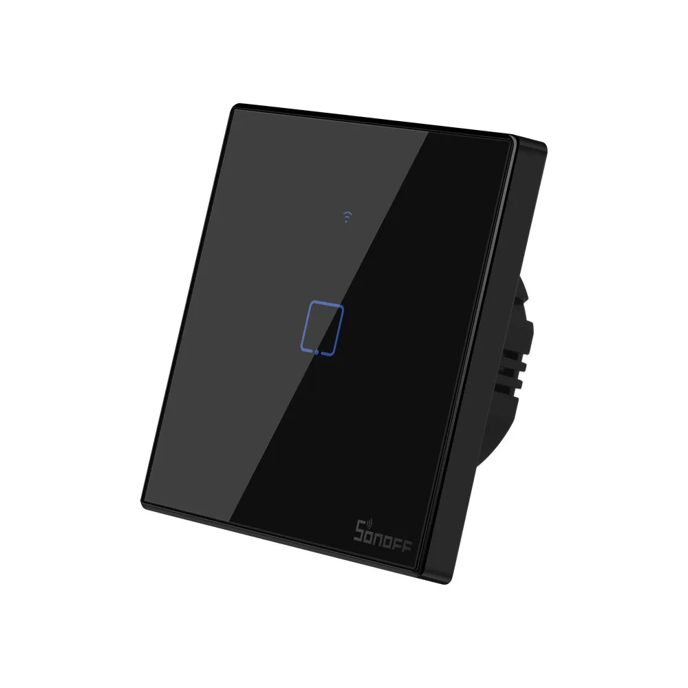 Умный настенный сенсорный выключатель Sonoff T3 EU 2C TX с Wi Fi и границей 433