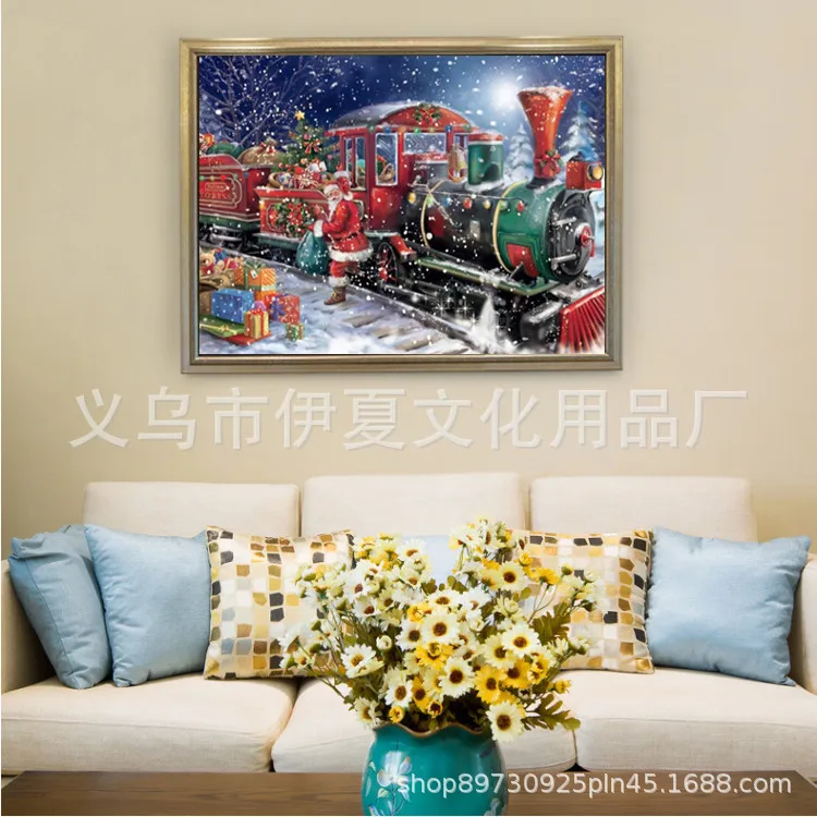 

Digital Oil Painting DIY Cross Border Electricity Supplier Anime Hanging Painting Decorative Painting DIY Oil Painting Hand-Pain