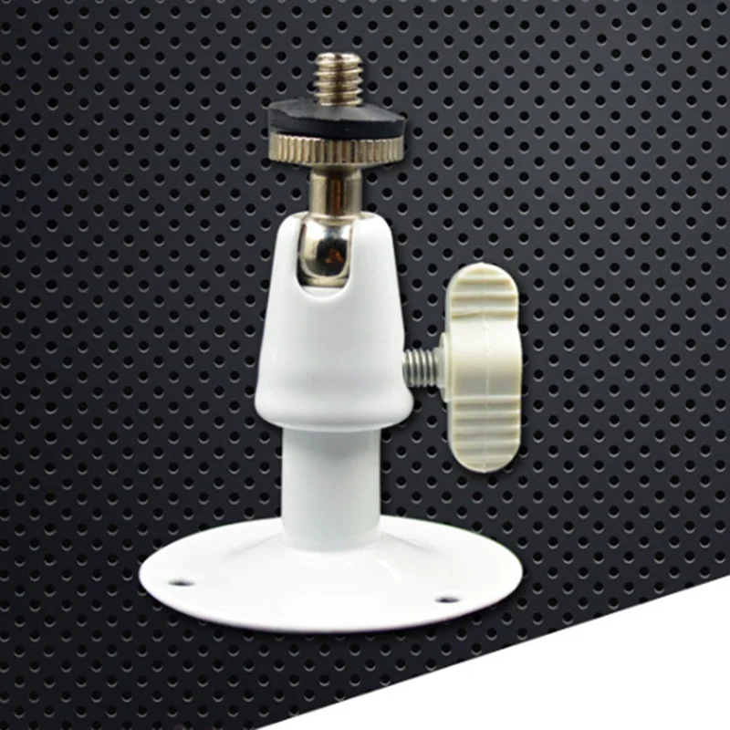 

1 Pcs New Wall Mount Bracket Installation Metal Holder Secure Rotary Camera Stand For Security Surveillance Camera