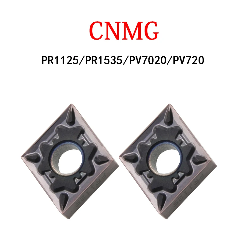 

CNMG120408 CNMG120404 CNMG Carbide Inserts 10pcs HQ MQ PR1125 PR1535 PV7020 PV720 CNC Lathe Internal Turning Tools Metal Cutter