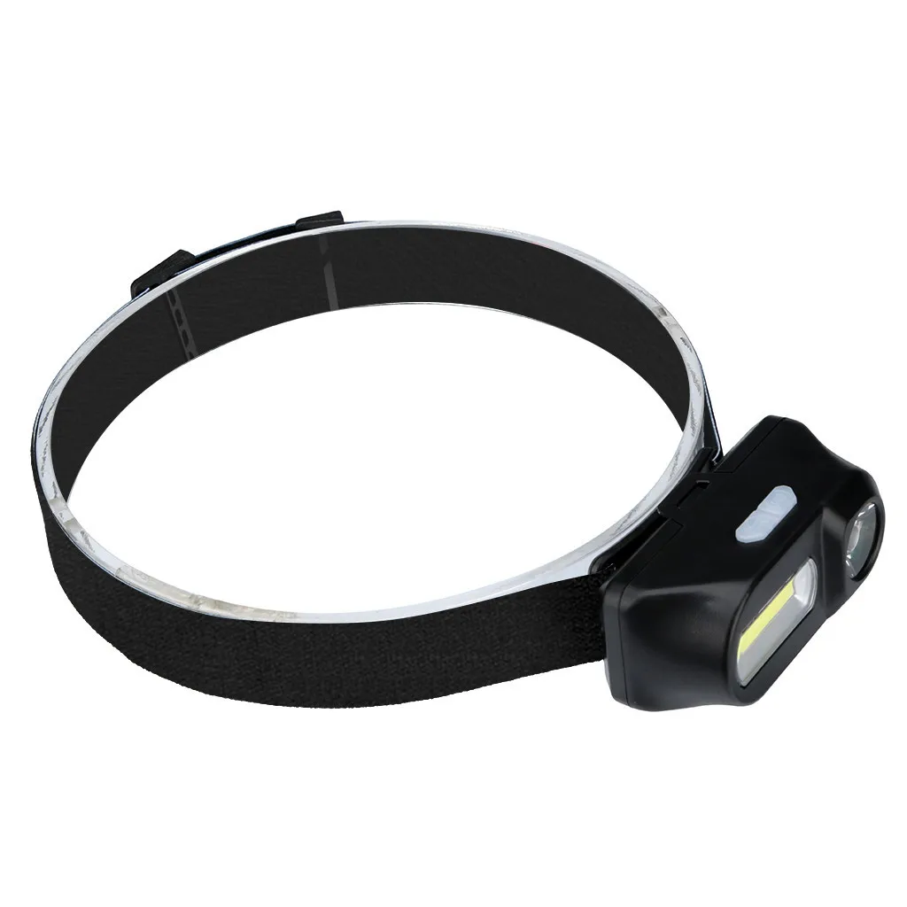 1 шт. XPE LED COB светодиодный 6-режимный фар ремни регулируемые фары Перезаряжаемые Головной фонарь мероприятий на свежем воздухе Применение 18650 батарея