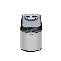 HICON 220V 1.5L Ice Cream Maker Self Cooling Air cooling Automatic Mini Price Household Intelligent Ice Cream Machine 150W Home 2