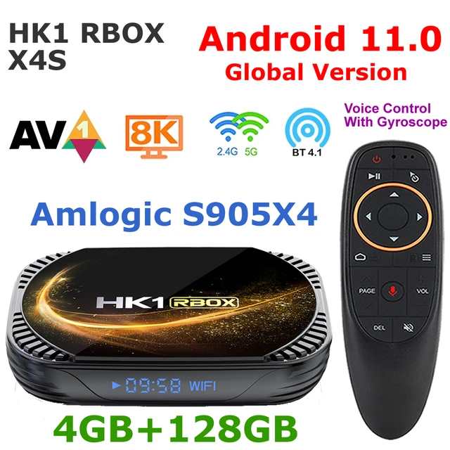 Vontar X4 Decodificador De Televisión, Dispositivo Con Android 11, Amlogic  S905x4, 4 Gb, 128 Gb, 32 Gb, 64 Gb, 1000 M, Wifi Dual, 4k, 60 Fps, Av1,  Reproductor Multimedia Para Google Y  - Set Top Box - AliExpress