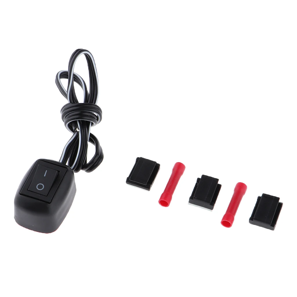 12V 24V Car Boat Marine Rocker ON/OFF Toggle Switch with 50cm Wire