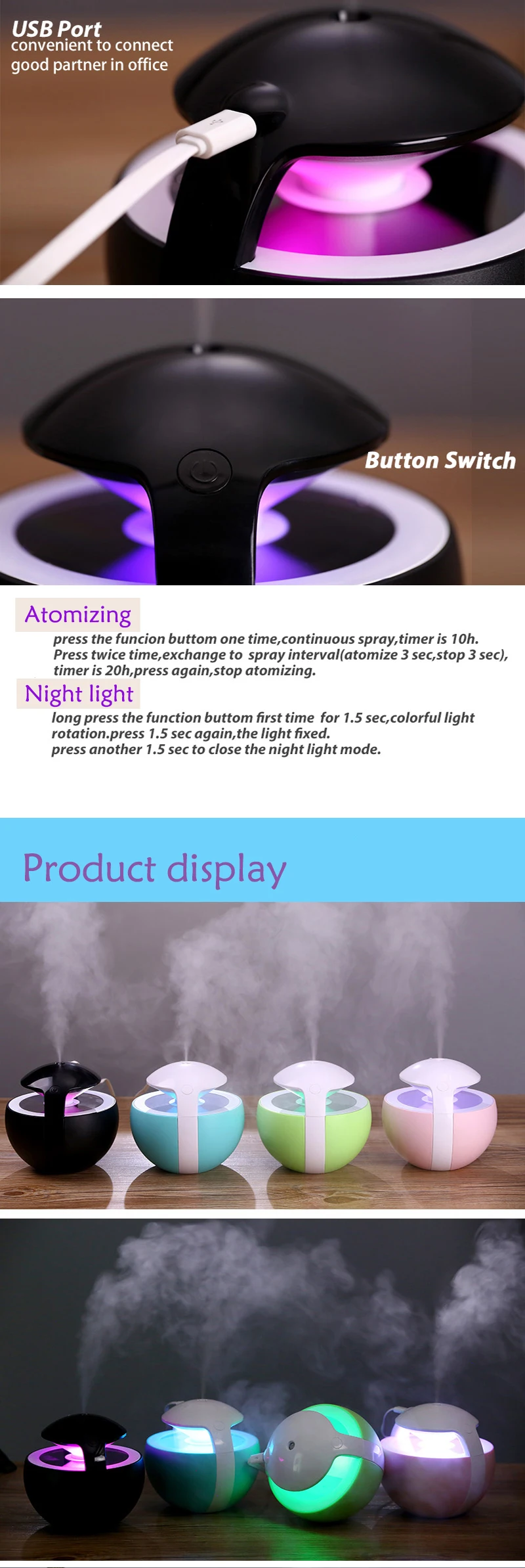 Ultrasonic humidifier6