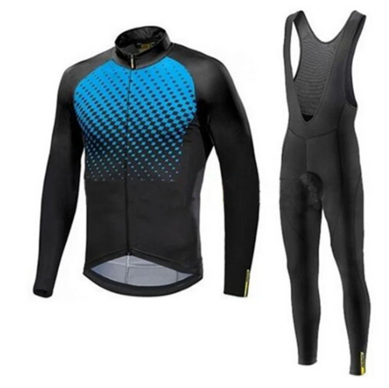 Мужская одежда для велоспорта MTB с длинным рукавом Pro Team Mavic, одежда для велоспорта, весна/осень, комплект из Джерси для велоспорта, костюм для триатлона