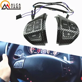 

Carbon Fiber Steering Wheel Volume Sound Button Fit for MITSUBISHI LANCER OUTLANDER ASX 2007-2011