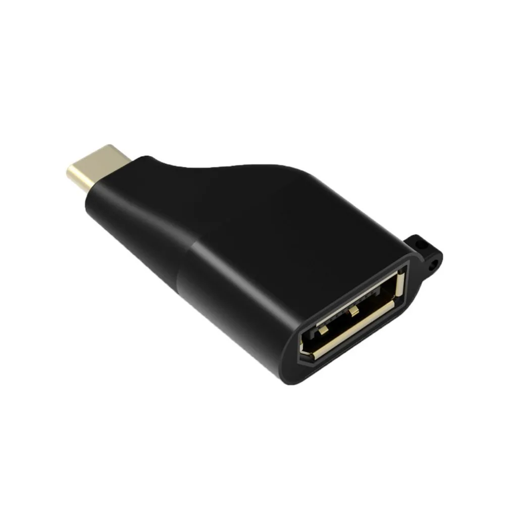 Адаптер с разъемом type C на Displayport 4K 60Hz Usb C на Dp конвертер с разъемом «Папа-мама» с брелоком