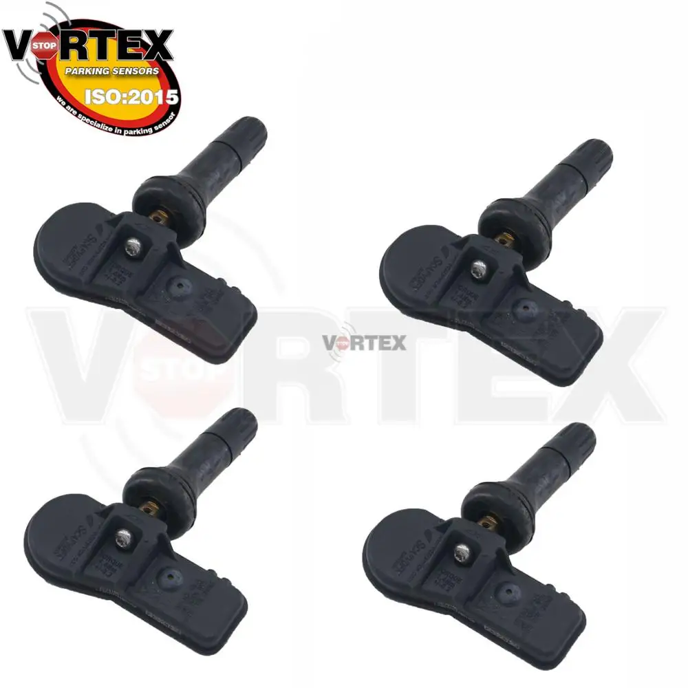 Датчик давления в шинах 4 шт. 433 МГц TPMS Peugeot 207 301 308 3008 408 508 5008 для Citroen C4 C5 DS4 DS5 OE #9802003680