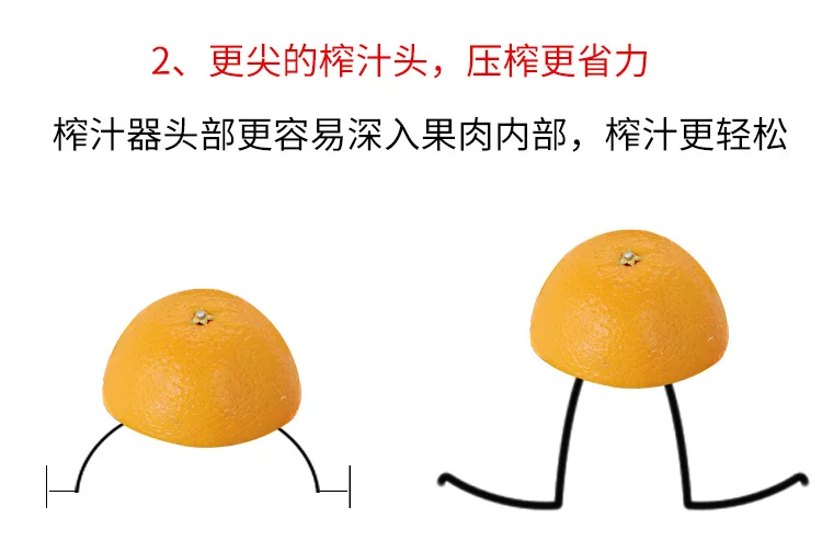 Lemon Press Juicer 304 Stainless Steel Lemon Clip Manual Squeezed Orange Maker Infant Fruit Juicer Orange Squeezer