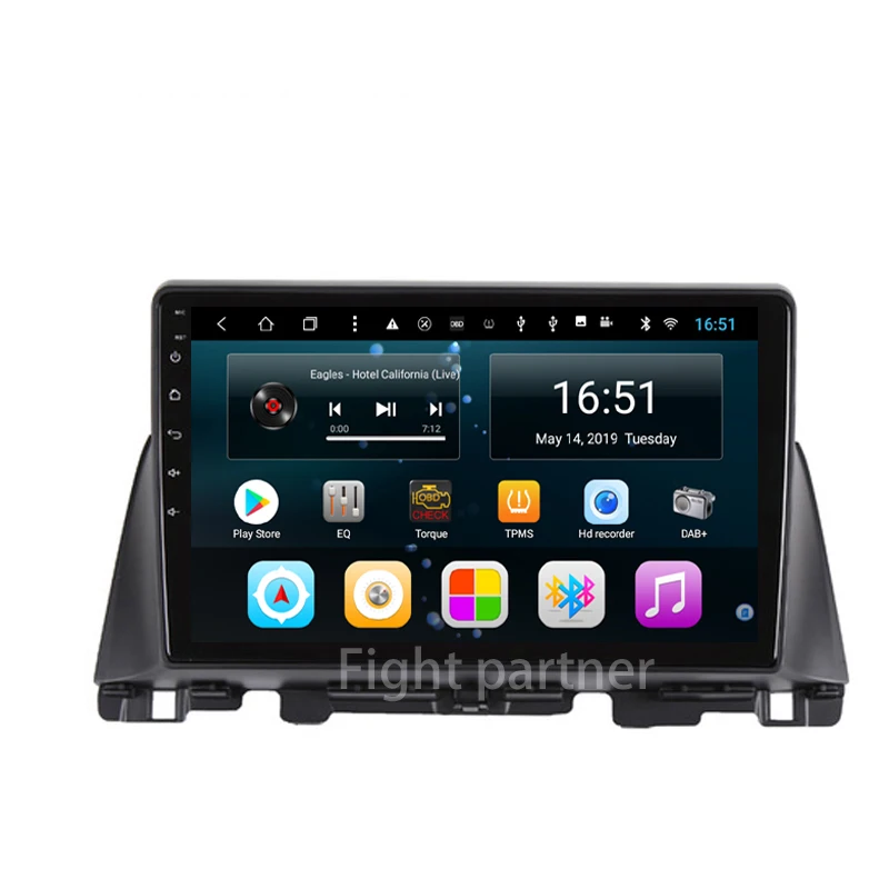 Discount Android 8.1 Car DVD Player GPS Navigation Multimedia For KIA optima K5 radio 2016 2017 car stereo bluetooth 0