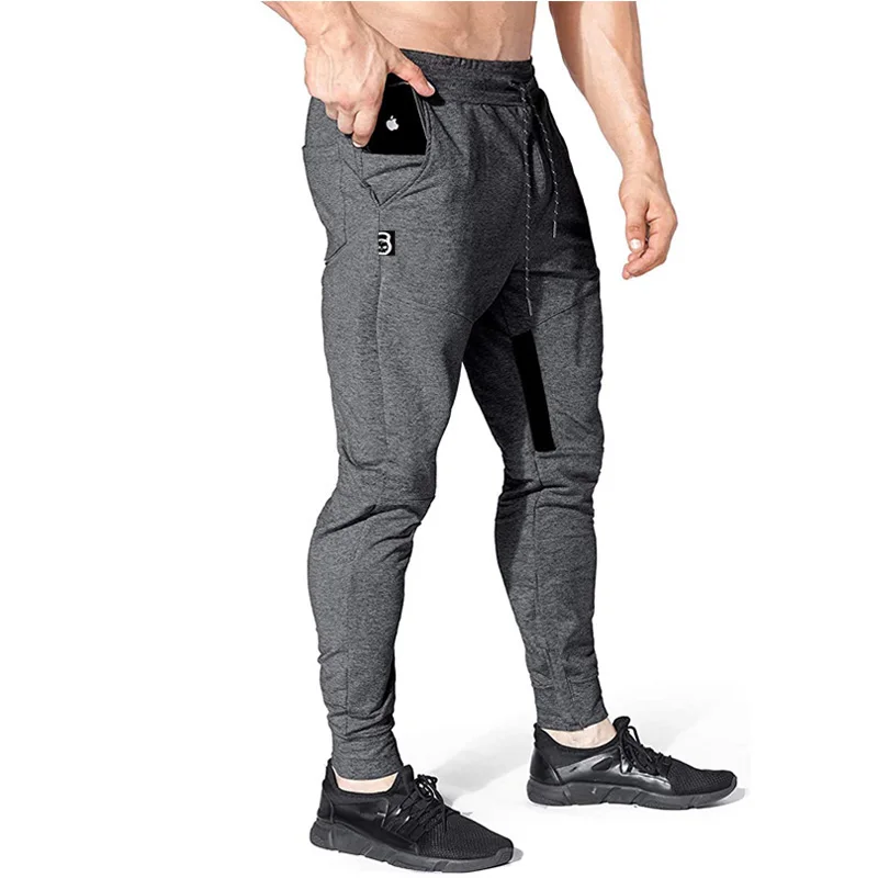 Pantalones de chándal deportivos para hombre, pantalón para correr, Fitness, pista corredores, pantalones ceñidos, culturismo, novedad de 2021