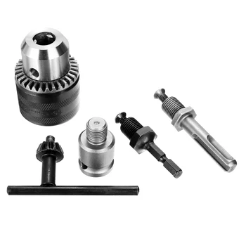 

1.5-13mm Key Drill Chuck Drilling Quick Change Bit Adapter Converter SDS Shaft Adaptor Lathe Accessories For DIY Electric Drill
