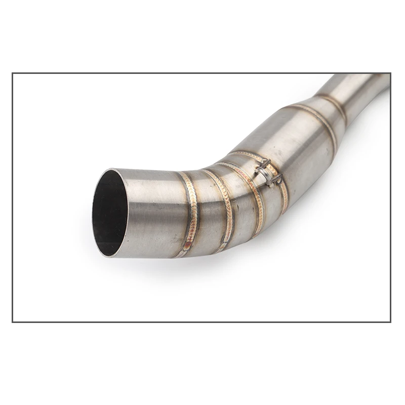 Motorcycle Exhaust Front Header Link Pipe Slip on 51mm Muffler Tail Pipe for Kawasaki Z125 - Image 3