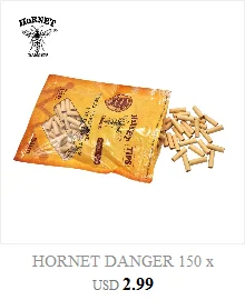 HORNET DANGER 150 x HORNET натуральная резинка 5 мм/6 мм Тонкий прокатки FilterPre рулонный натуральный нерафинированный фильтр для сигарет