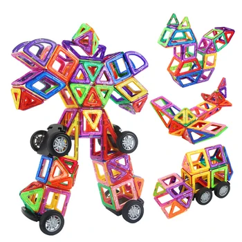

49 /109pcs magnetic tablets Children's DIY free splicing building blocks Wild-shaped magnetic building blocks Magnetic stickers