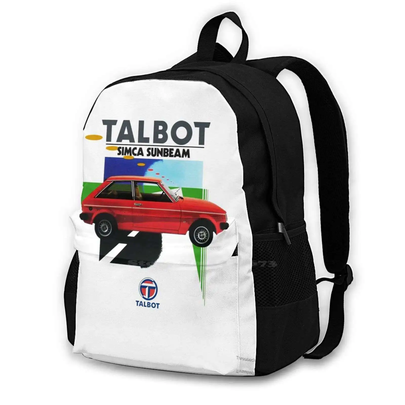 Talbot Sunbeam Donna Uomo Adolescenti Laptop Travel School Bags Talbot Sunbeam Simca Chrysler Rootes Group Hatchback Hot Hatch Boy