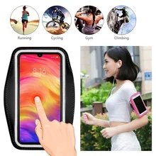 Спортивная Беговая повязка держатель телефона браслет ремень чехол сумка для Xiaomi Redmi Note 8 iPhone 7 6 Plus 5 iPad Pro 4X 8A 7A 6A 5 Plus K20 Pro Чехол сумка