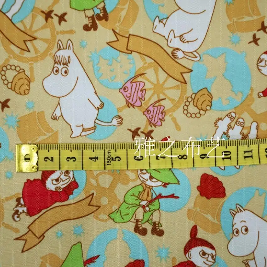 Finland Muumi Little My Patchwork ПВХ акриловый полиэфирный Композитный Водонепроницаемый ткань Оксфорд Ткань DIY скатерть 145 см* 91 см