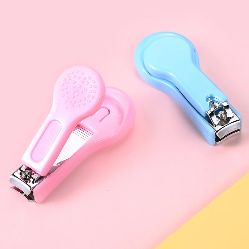 Cute Infant Finger Trimmer Scissors Child Nailnippers Baby Nail Care Nail Clip Cute Safe 0-10 Y Children Baby Nail Clipper