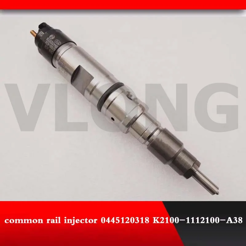 Инжектор common rail 0445120318 K2100-1112100-A38 для YUCHAO YC6K EUR4
