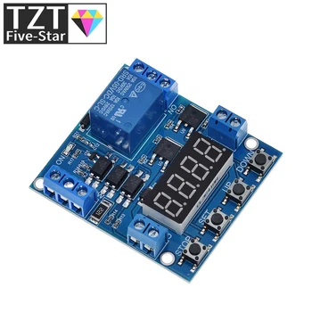 

XY-J05 Delay Module Timer delay trigger OFF Voltage upper lower limit detection Cyclic timing counting Battery Charge control