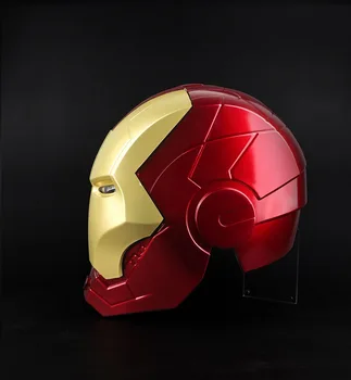 

Glowing New Avengers Endgame Iron Man Cosplay Helmet Mask Tony Stark PVC Masks LED Helmet Halloween Party Carnival Props