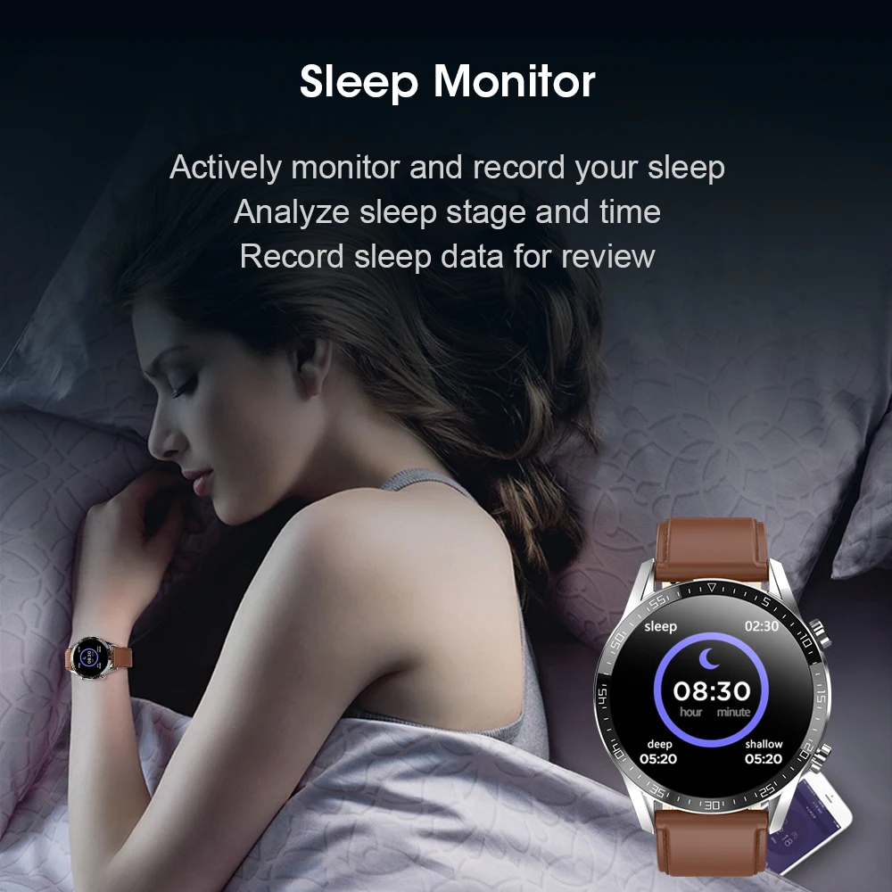 Abay Новые смарт часы L13C 2020 Bluetooth звонки динамик IP68 Водонепроницаемый ECG PPG