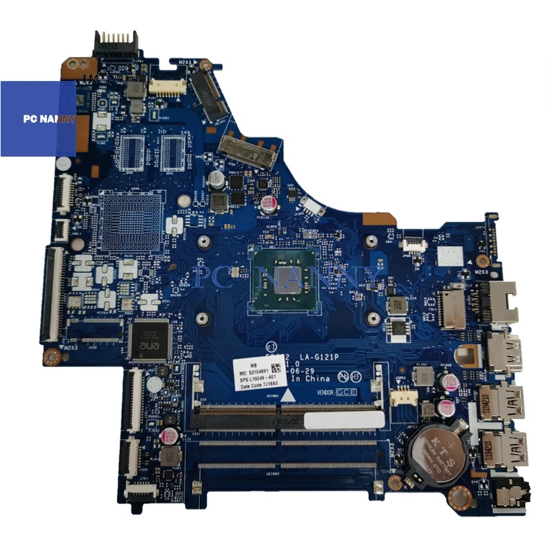 Материнская плата для ноутбука HP 15-BS Series Celeron N4000 DDR4 L19049-001 250 G6 EPG52 LA-G121P L19049-601 |