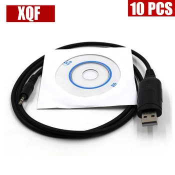 

XQF 10PCS USB Programming cable for Motorola CP1200 CP1300 CP1660 Two Way Radio