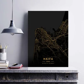 

Haifa Jerusalem Netanya Tel Aviv Tiberias Israel Poster