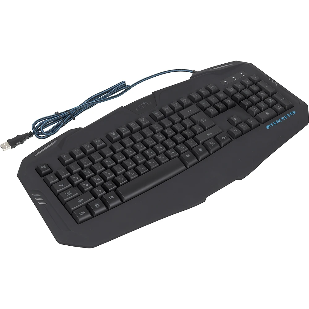 Клавиатура OKLICK 730G INTERCEPTOR, черный