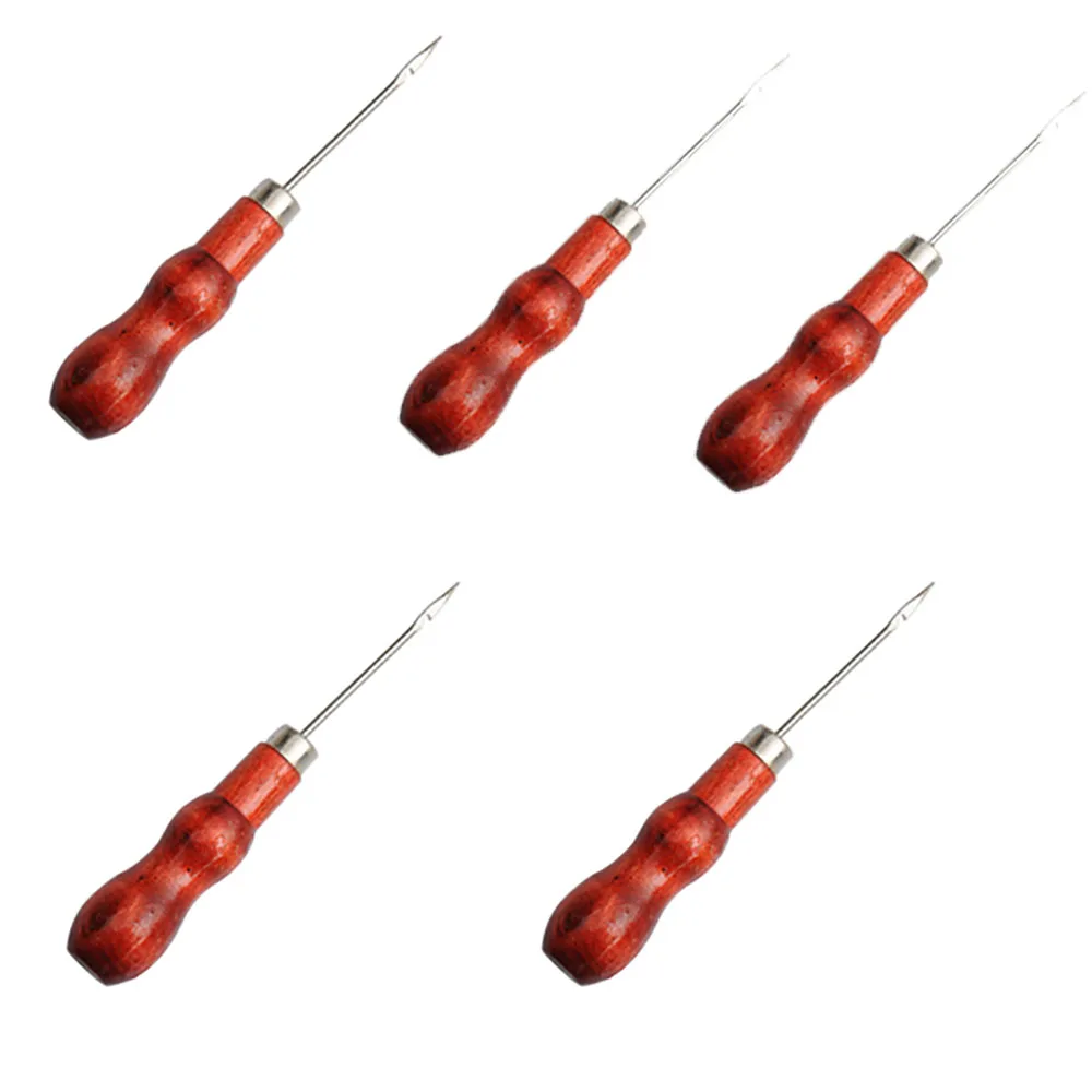 Lychee Life DIY инструменты ручной работы двойная Тыква остроконечное шило отверстия в деревянной ручке одна тысяча