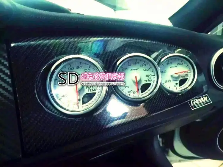 Подходит для Toyota, Subaru GT86 BRZ интерьер три инструмента турбинный метр термометр сиденье стол рама