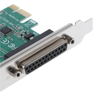 

High Speed Adapter Components Converter Printer 25pin Durable PCI-E To LPT Accessory Reliable Express Card Parts Plug And Play