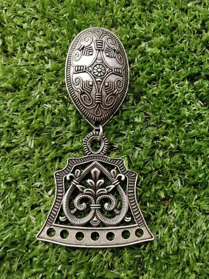 SanLan 10th Century Baltic Viking брошь с черепахой набор с ангарами 1 шт