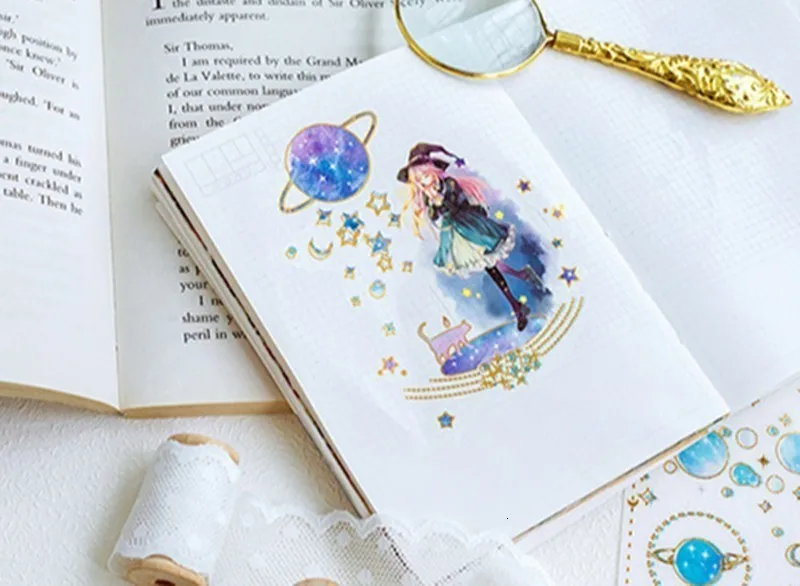 3 PCS/lot Creative Cartoon Hand Account Sticker Set Kawaii Diary Photo Decoration Scrapbooking DIY Sticker Art Supplies 06505