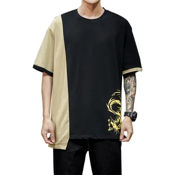 

Funny Mens Summer Tshirts Male Oversized Tee Shirts Men's Cotton Fashion T-shirt 5XL Casual T Shirt Tee For Man Streetwear