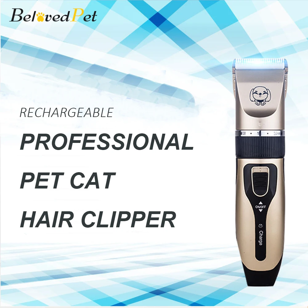 BelovedPet кошка перезаряжаемая профессиональная машинка для стрижки волос триммер