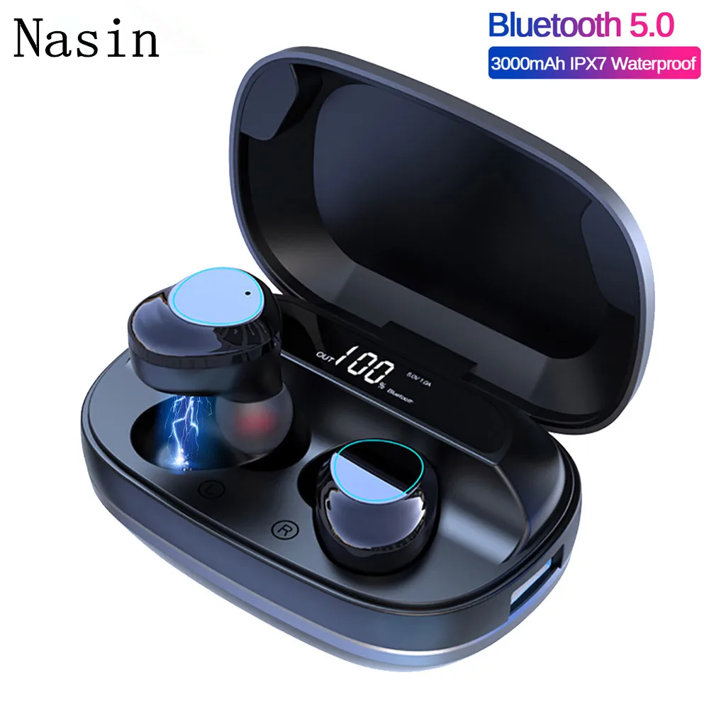 

Tws G16 Bluetooth Headset 5.0 Touch Control Blutooth Stereo Earphones with Noise Canceling Earphone with Led Display Charging