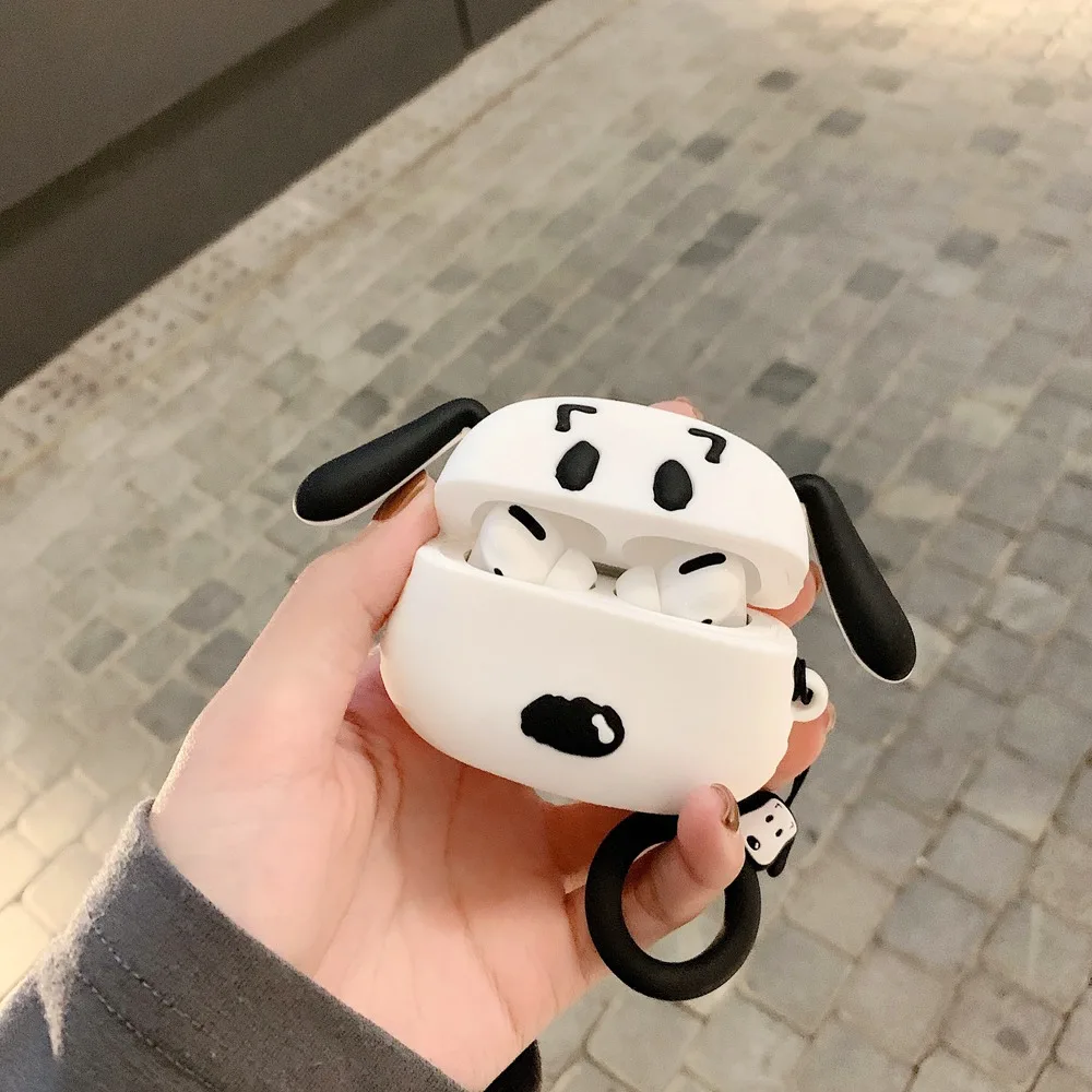 Чехол для наушников airpods 3 с милым медвежонком из мультфильма "Charlie" для Airpods Pro, bluetooth-гарнитура, силиконовый чехол для наушников