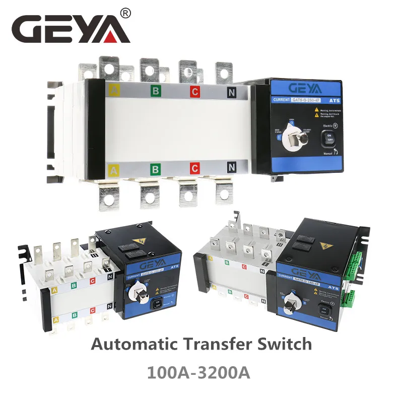 100a ac400v automático ou manual ats