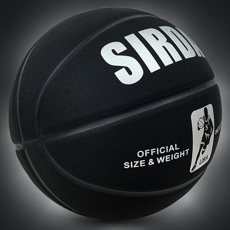 Мягкий баскетбольный мяч из микрофибры Размер 7 износостойкий противоскользящий, антифрикционный профессиональный баскетбольный мяч для улицы и дома